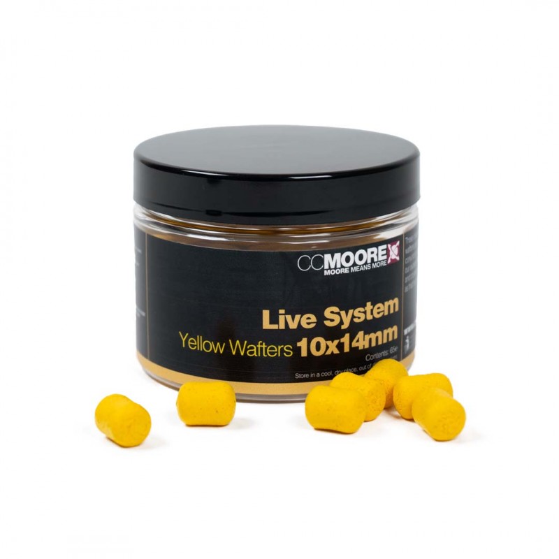 CC Moore Live System Yellow Wafters, CC Moore, CMF Carp Specimen Tackle